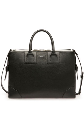 Bord grained-leather briefcase