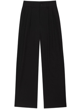 Carrie wide-leg twill pants