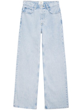 Hugh high-rise wide-leg jeans