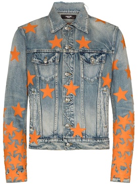 CHEMIST STAR TRUCKER Clay Indigo Denim Jackets "Blue"