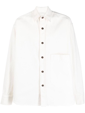 long-sleeved organic cotton shirt