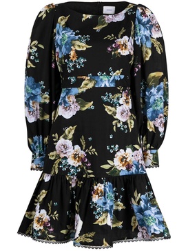 Rydal floral-print poplin dress