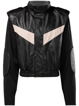 Vector panelled biker jacket