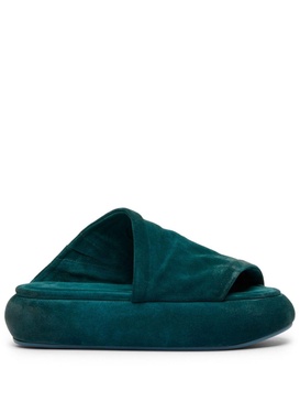 Ciambellona suede mules