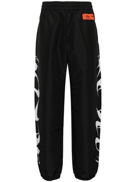 graphic-print track pants 