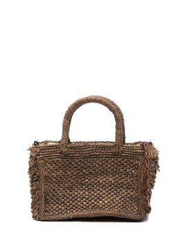 Cocktail raffia cross body bag