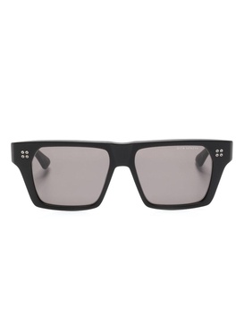 logo-print square-frame sunglasses 