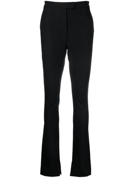 side-sit four-pocket slim-fit trousers 