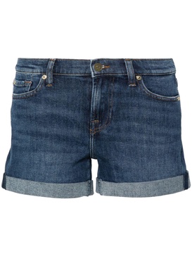 Mid Roll denim shorts