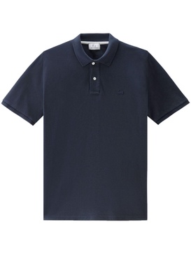 logo-embroidered polo shirt