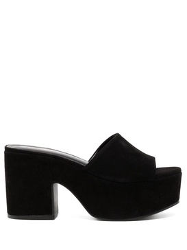 platform sole mules