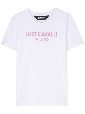 logo-print round-neck T-shirt