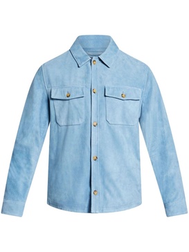 suede shirt jacket