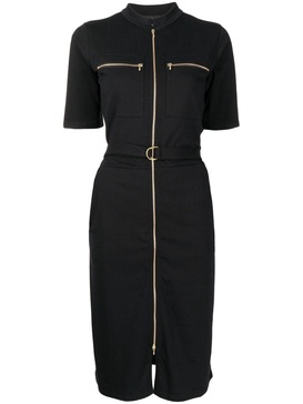 Handy zippered midi dress