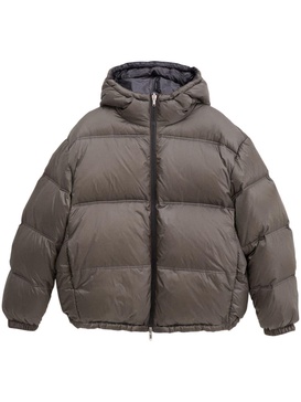 zipped puffer jacket 