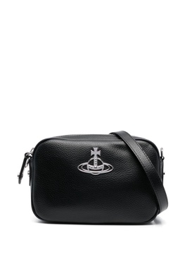 Anna Orb-plaque crossbody bag