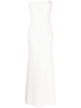 Arlo strapless flared gown