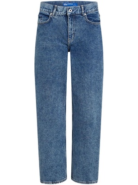 mid-rise baggy jeans