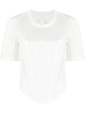 Corset organic cotton T-shirt