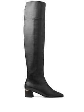 Loren 45 leather over-the-knee boots