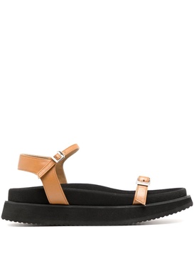 ankle-strap leather sandals 