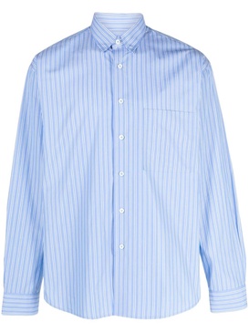 striped long-sleeve shirt