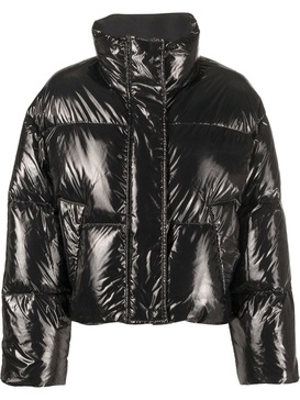 funnel-neck puffer jacket