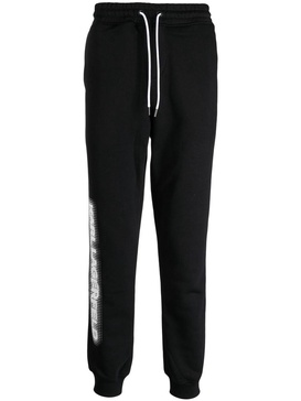 logo-print cotton track pants