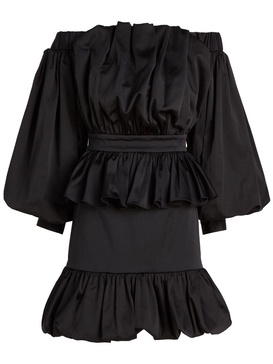 Hun's Pick ruffled mini dress