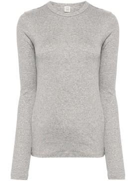 long-sleeved cotton T-shirt