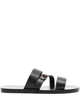 Ifiklis flat leather sandals