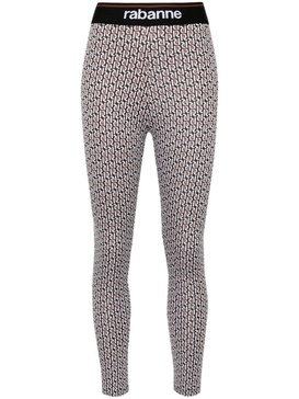 Bodyline monogram-jacquard leggings