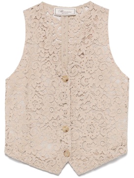 embroidered lace waistcoat