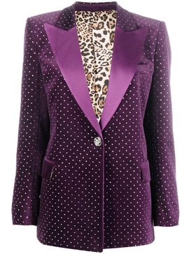 crystal-embellished blazer