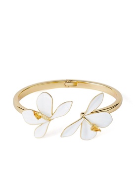 Ginger Flower open-cuff bracelet