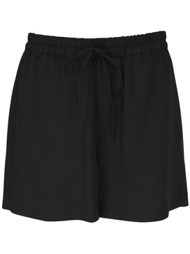 silk-twill shorts