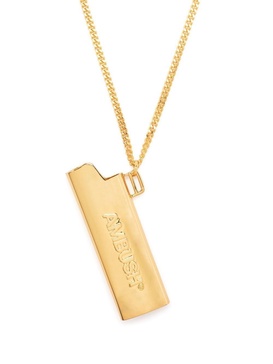 logo lighter case pendant necklace