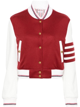 4-Bar Stripes varsity jacket