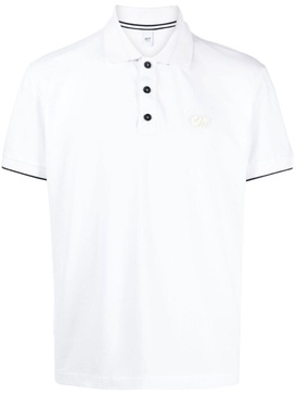 logo-appliqué piqué polo shirt