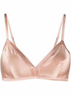 Ulysse satin triangle bra