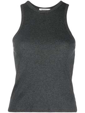 ribbed-knit tank top