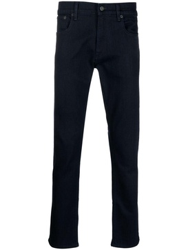 mid-rise slim-fit jeans