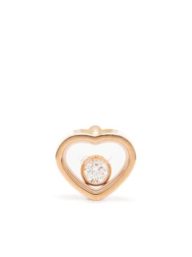 18kt rose gold My Happy Heart diamond stud earring