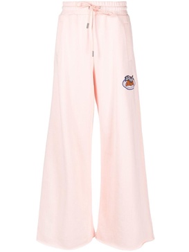 Brioches cotton-jersey track pants