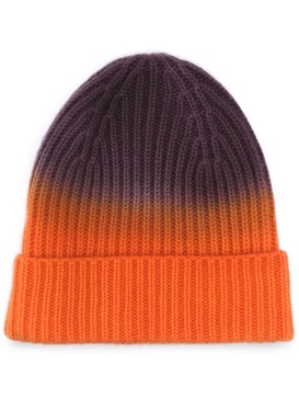 tie-dye cashmere beanie