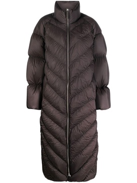 padded oversized coat