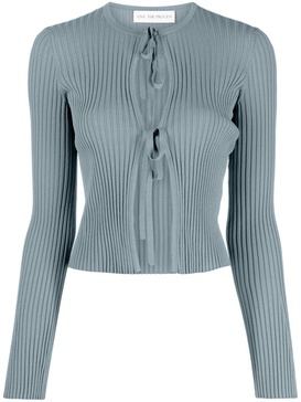 Juno wide-ribbed cardigan 