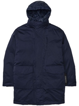 hooded puffer coat