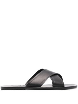 Kritonas cross-strap slides