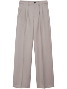 Carrie pressed-crease tailored trousers 